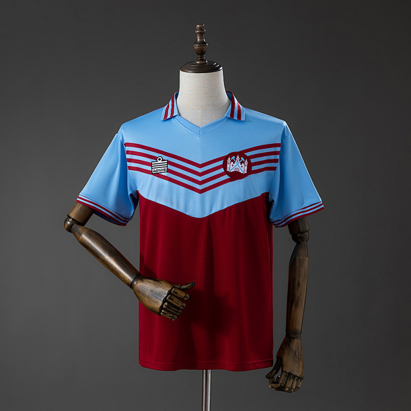 Camiseta retro de local del West Ham United 76-80, tallas S-XXL